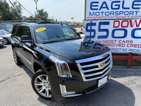 Another view of 2019 CADILLAC ESCALADE PREMIUM LUXURY for sale in Hobart, IN at Eagle Motorsport Used Car Dealer Bad Credit Auto Finance Northwest Indiana