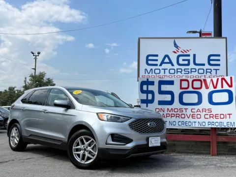 Silver 2023 FORD EDGE SEL for sale in Hobart, IN