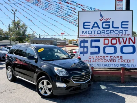 Photos of 2016 CHEVROLET EQUINOX LT for sale in Hobart, IN at Eagle Motorsport Used Car Dealer Bad Credit Auto Finance Northwest Indiana