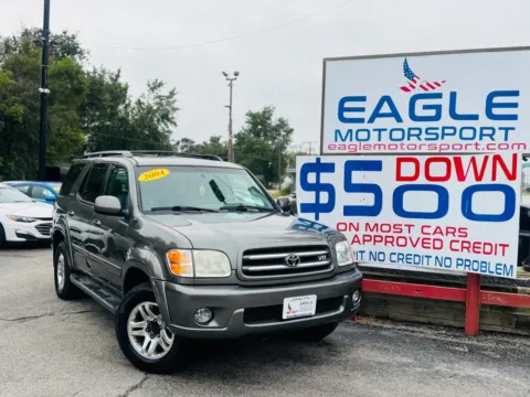 More photos of 2004 TOYOTA SEQUOIA LIMITED at Eagle Motorsport Used Car Dealer Bad Credit Auto Finance Northwest Indiana, IN