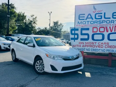 Photos of 2012 TOYOTA CAMRY BASE for sale in Hobart, IN at Eagle Motorsport Used Car Dealer Bad Credit Auto Finance Northwest Indiana