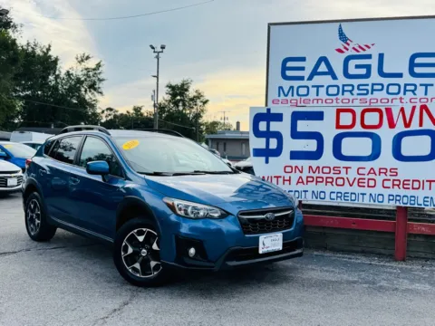 Blue 2018 SUBARU CROSSTREK PREMIUM for sale in Hobart, IN