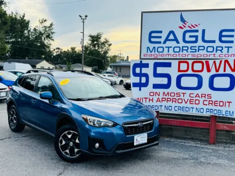 Another view of 2018 SUBARU CROSSTREK PREMIUM for sale in Hobart, IN at Eagle Motorsport Used Car Dealer Bad Credit Auto Finance Northwest Indiana
