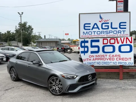 Another view of 2023 MERCEDES-BENZ C-CLASS AMG C 43 for sale in Hobart, IN at Eagle Motorsport Used Car Dealer Bad Credit Auto Finance Northwest Indiana