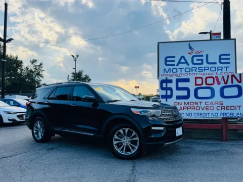 Another view of 2021 FORD EXPLORER LIMITED for sale in Hobart, IN at Eagle Motorsport Used Car Dealer Bad Credit Auto Finance Northwest Indiana
