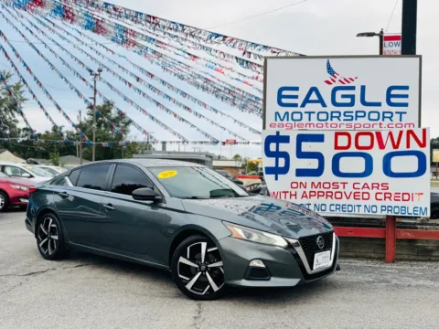 Another view of 2020 NISSAN ALTIMA SR for sale in Hobart, IN at Eagle Motorsport Used Car Dealer Bad Credit Auto Finance Northwest Indiana