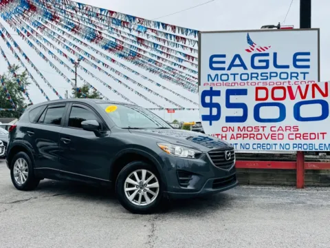 Gray 2016 MAZDA CX-5 SPORT for sale in Hobart, IN