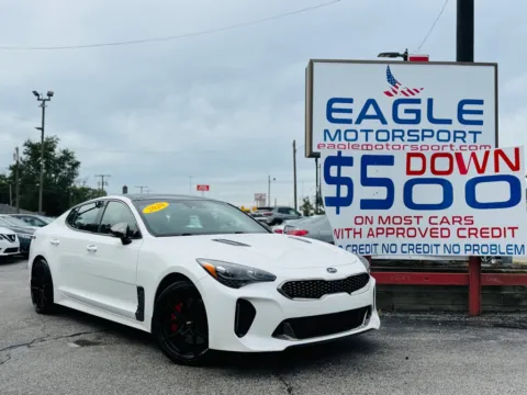 White 2020 KIA STINGER GT2 for sale in Hobart, IN