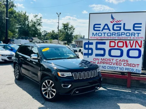 More photos of 2017 JEEP GRAND CHEROKEE OVERLAND at Eagle Motorsport Used Car Dealer Bad Credit Auto Finance Northwest Indiana, IN