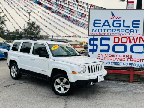 Another view of 2014 JEEP PATRIOT LIMITED for sale in Hobart, IN at Eagle Motorsport Used Car Dealer Bad Credit Auto Finance Northwest Indiana