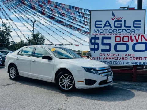 Photos of 2012 FORD FUSION S for sale in Hobart, IN at Eagle Motorsport Used Car Dealer Bad Credit Auto Finance Northwest Indiana