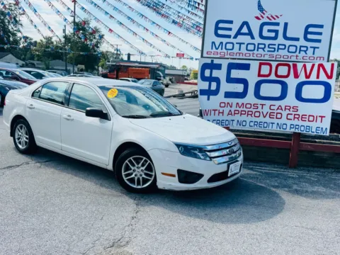 More photos of 2012 FORD FUSION S at Eagle Motorsport Used Car Dealer Bad Credit Auto Finance Northwest Indiana, IN