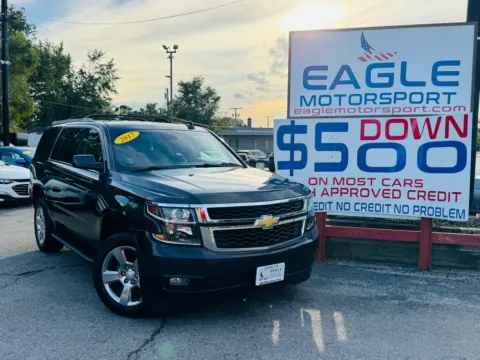 Photos of 2017 CHEVROLET TAHOE 1500 LT for sale in Hobart, IN at Eagle Motorsport Used Car Dealer Bad Credit Auto Finance Northwest Indiana