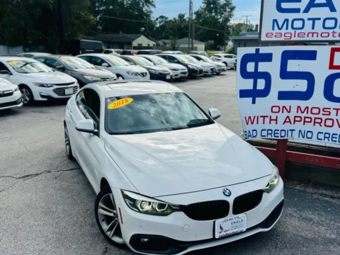 Another view of 2018 BMW 430I GRAN COUPE for sale in Hobart, IN at Eagle Motorsport Used Car Dealer Bad Credit Auto Finance Northwest Indiana