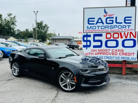 Another view of 2017 CHEVROLET CAMARO LT for sale in Hobart, IN at Eagle Motorsport Used Car Dealer Bad Credit Auto Finance Northwest Indiana