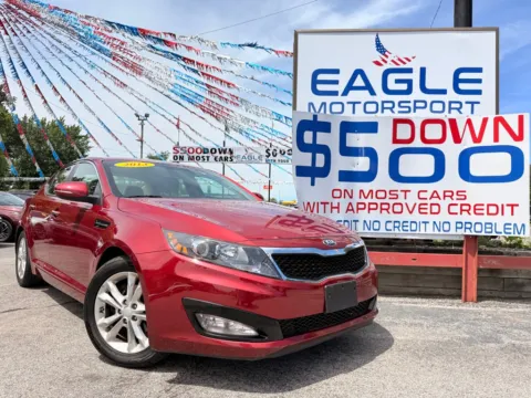 More photos of 2013 KIA OPTIMA EX at Eagle Motorsport Used Car Dealer Bad Credit Auto Finance Northwest Indiana, IN
