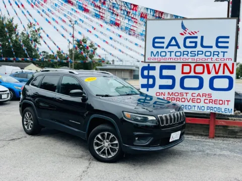 Another view of 2020 JEEP CHEROKEE LATITUDE PLUS for sale in Hobart, IN at Eagle Motorsport Used Car Dealer Bad Credit Auto Finance Northwest Indiana