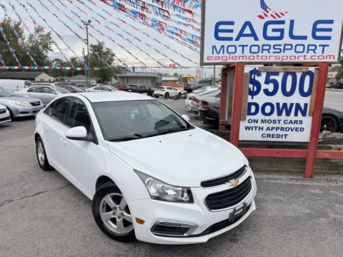 Another view of 2015 CHEVROLET CRUZE LT for sale in Hobart, IN at Eagle Motorsport Used Car Dealer Bad Credit Auto Finance Northwest Indiana