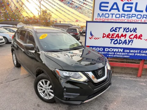 Another view of 2018 NISSAN ROGUE S for sale in Hobart, IN at Eagle Motorsport Used Car Dealer Bad Credit Auto Finance Northwest Indiana