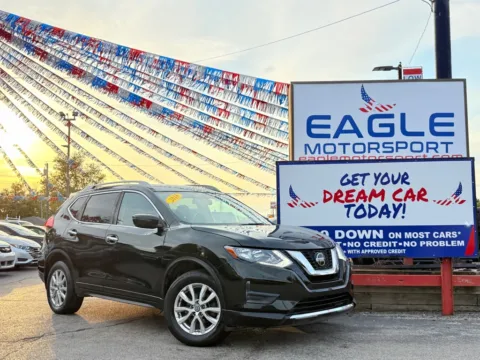 Green 2018 NISSAN ROGUE S for sale in Hobart, IN