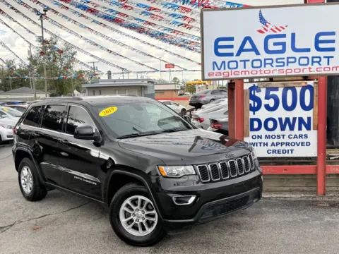 Photos of 2019 JEEP GRAND CHEROKEE LAREDO for sale in Hobart, IN at Eagle Motorsport Used Car Dealer Bad Credit Auto Finance Northwest Indiana