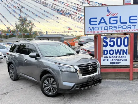 Photos of 2022 NISSAN PATHFINDER SV for sale in Hobart, IN at Eagle Motorsport Used Car Dealer Bad Credit Auto Finance Northwest Indiana