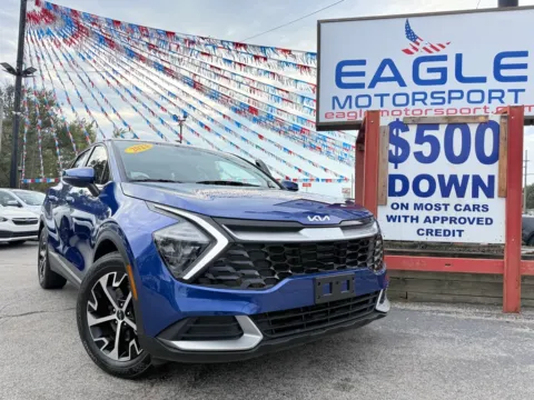 More photos of 2023 KIA SPORTAGE EX at Eagle Motorsport Used Car Dealer Bad Credit Auto Finance Northwest Indiana, IN
