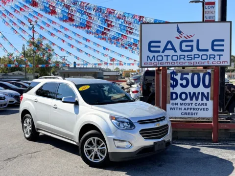 Photos of 2017 CHEVROLET EQUINOX LT for sale in Hobart, IN at Eagle Motorsport Used Car Dealer Bad Credit Auto Finance Northwest Indiana