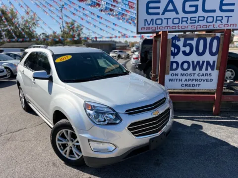 Another view of 2017 CHEVROLET EQUINOX LT for sale in Hobart, IN at Eagle Motorsport Used Car Dealer Bad Credit Auto Finance Northwest Indiana