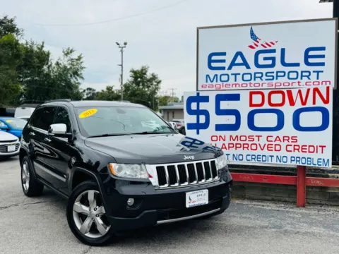 Another view of 2013 JEEP GRAND CHEROKEE LIMITED for sale in Hobart, IN at Eagle Motorsport Used Car Dealer Bad Credit Auto Finance Northwest Indiana