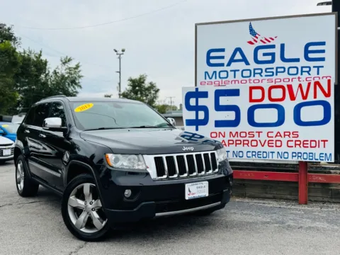 Photos of 2013 JEEP GRAND CHEROKEE LIMITED for sale in Hobart, IN at Eagle Motorsport Used Car Dealer Bad Credit Auto Finance Northwest Indiana