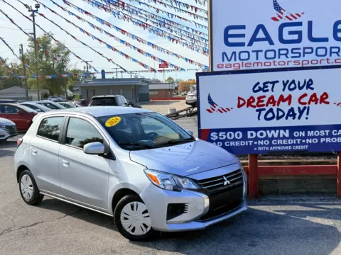 Photos of 2024 MITSUBISHI MIRAGE ES for sale in Hobart, IN at Eagle Motorsport Used Car Dealer Bad Credit Auto Finance Northwest Indiana