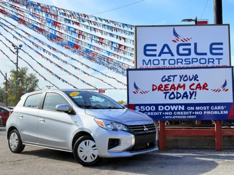 Silver 2024 MITSUBISHI MIRAGE ES for sale in Hobart, IN