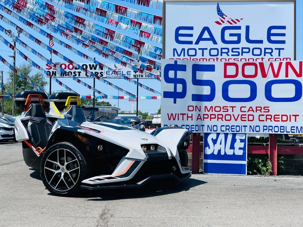 Gray 2017 POLARIS SLINGSHOT SL for sale in Hobart, IN
