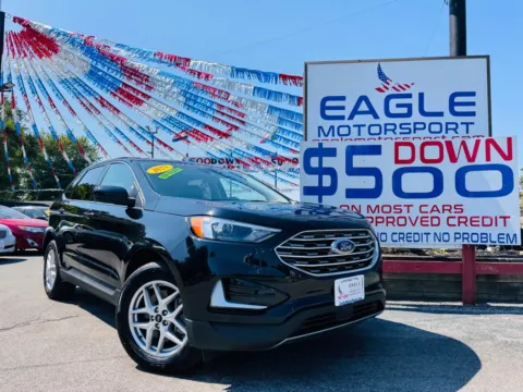 Another view of 2023 FORD EDGE SEL for sale in Hobart, IN at Eagle Motorsport Used Car Dealer Bad Credit Auto Finance Northwest Indiana