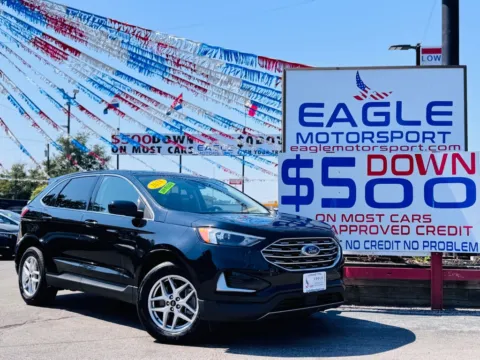 Black 2023 FORD EDGE SEL for sale in Hobart, IN