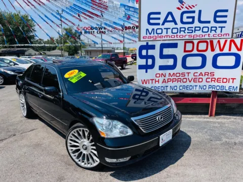 Another view of 2005 LEXUS LS 430 for sale in Hobart, IN at Eagle Motorsport Used Car Dealer Bad Credit Auto Finance Northwest Indiana