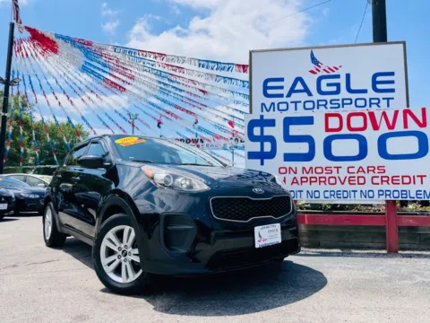 Another view of 2018 KIA SPORTAGE LX for sale in Hobart, IN at Eagle Motorsport Used Cars