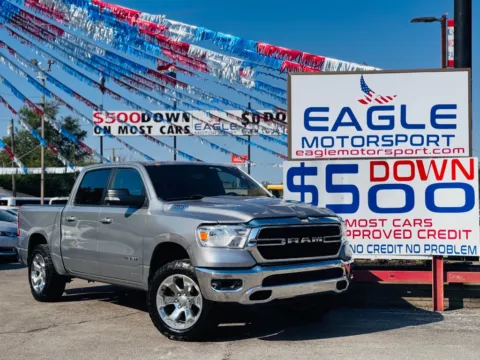 Photos of 2021 RAM 1500 BIG HORN/LONE STAR for sale in Hobart, IN at Eagle Motorsport Used Car Dealer Bad Credit Auto Finance Northwest Indiana