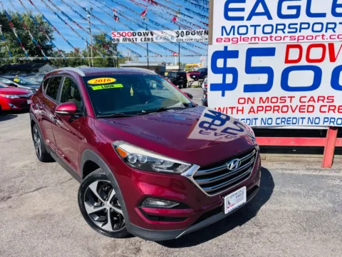 Another view of 2016 HYUNDAI TUCSON LIMITED for sale in Hobart, IN at Eagle Motorsport Used Car Dealer Bad Credit Auto Finance Northwest Indiana
