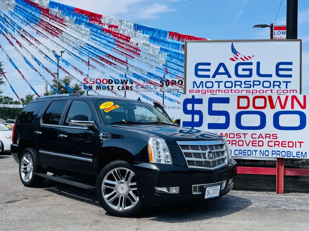 2012 CADILLAC ESCALADE PLATINUM for sale in Hobart, IN