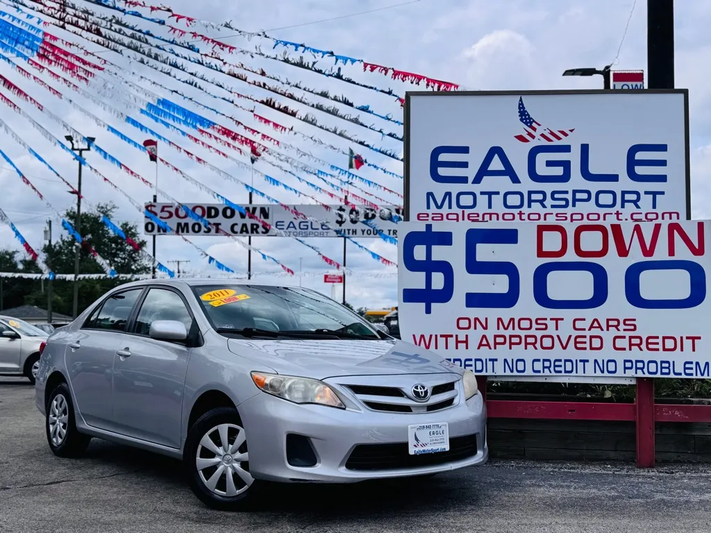 Silver 2011 TOYOTA COROLLA BASE for sale in Hobart, IN