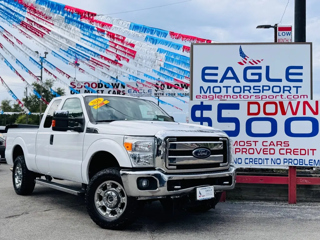 White 2016 FORD F250 SUPER DUTY for sale in Hobart, IN