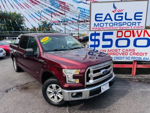 Another view of 2016 FORD F-150 SUPERCREW for sale in Hobart, IN at Eagle Motorsport Used Car Dealer Bad Credit Auto Finance Northwest Indiana