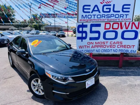Another view of 2016 KIA OPTIMA LX for sale in Hobart, IN at Eagle Motorsport Used Cars