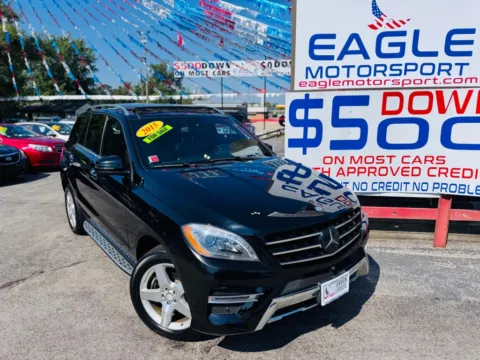Another view of 2015 MERCEDES-BENZ ML 400 4MATIC for sale in Hobart, IN at Eagle Motorsport Used Car Dealer Bad Credit Auto Finance Northwest Indiana