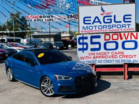 More photos of 2019 AUDI A5 PREMIUM PLUS S-LINE at Eagle Motorsport Used Car Dealer Bad Credit Auto Finance Northwest Indiana, IN