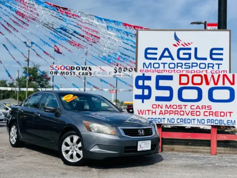 Gray 2008 HONDA ACCORD EX for sale in Hobart, IN