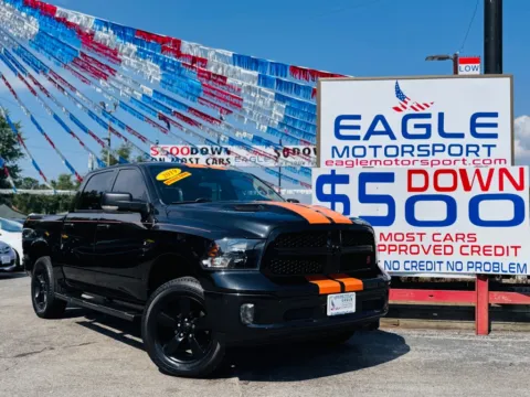 Red 2015 RAM 1500 LARAMIE for sale in Hobart, IN