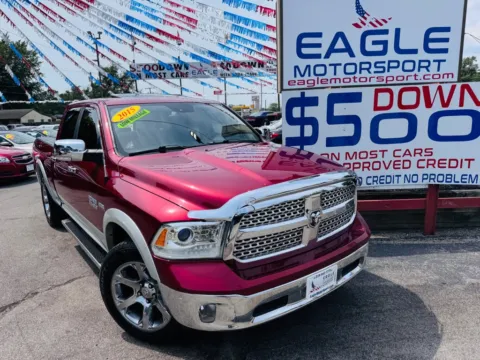 More photos of 2015 RAM 1500 LARAMIE at Eagle Motorsport Used Car Dealer Bad Credit Auto Finance Northwest Indiana, IN